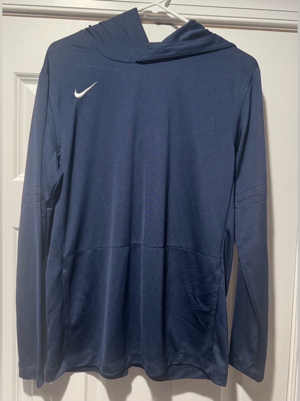 Nike Men's Navy Blue Performance Hoodie Lightweight Sweatshirt